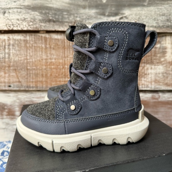 🌲NEW🌲 Sorel Children’s Explorer Lace - Picture 3 of 10